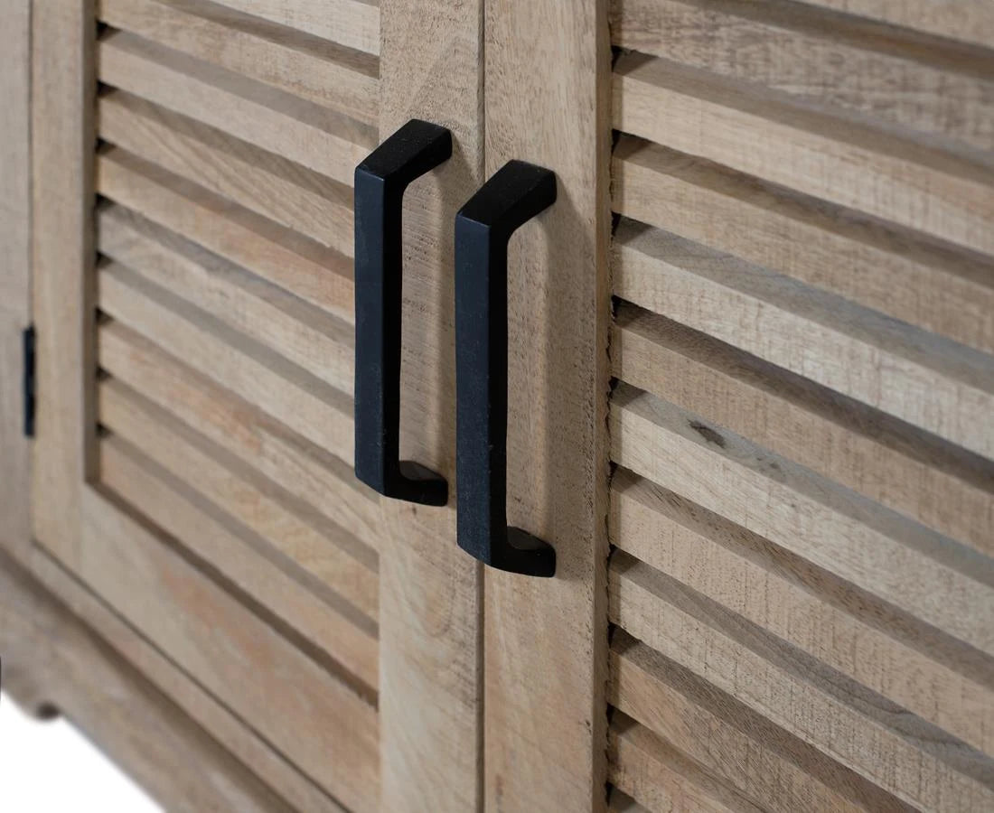 Giner and Colomer - Natural Mango Wood Bookcase (W90 x H180)