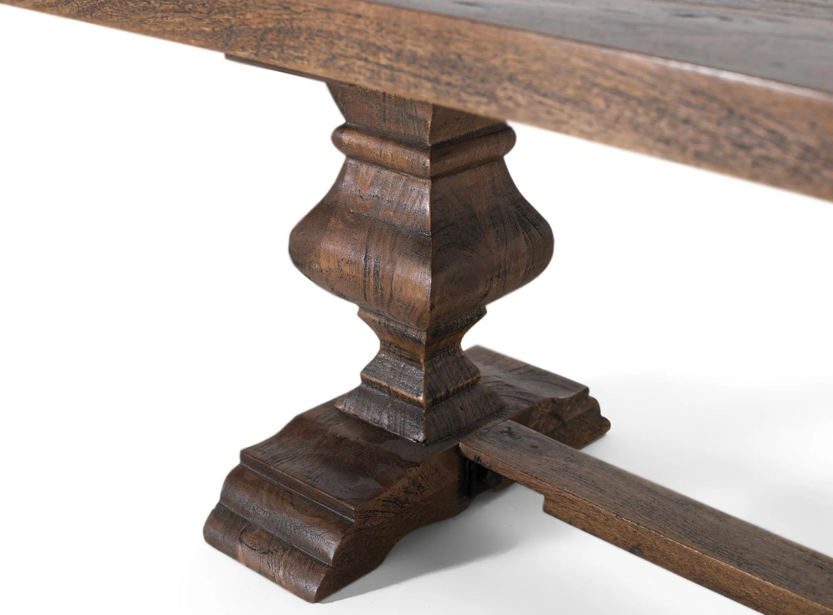 Giner and Colomer - Rustic Mango Wood Bench (Natural Finish)