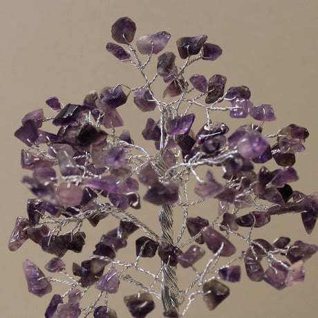 Gemstone Tree with Organite Base - 160 Stone - Amethyst