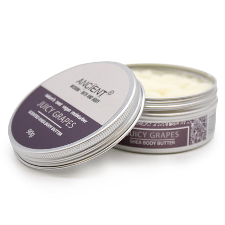 Scented Shea Body Butter 90g - Juicy Grapes