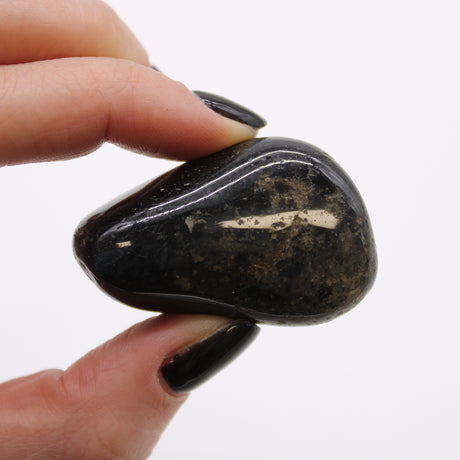Large African Tumble Stones - Black Onyx