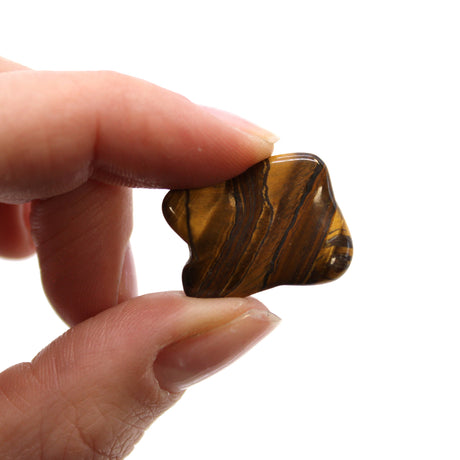 Small African Tumble Stones - Tigers Eye - Golden