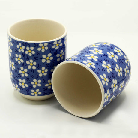 Herbal Tea Cups - Blue Daisey