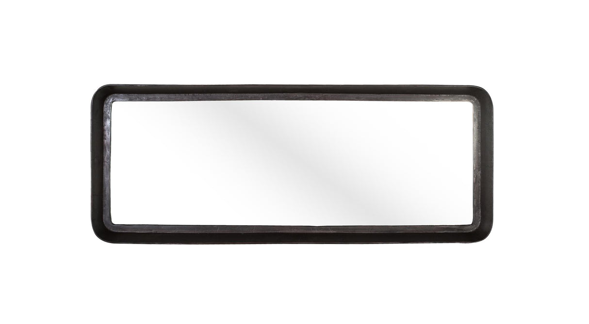 Giner and Colomer - Full-Length Mirror With Antique Bronze Concave Frame