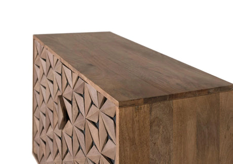 Giner and Colomer - Mango Wood & Metal 2-Door Sideboard