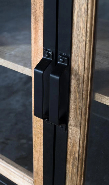 Giner and Colomer - Industrial Cupboard (2 Modules, 4 Glass Doors Above, 6 Drawers Below)