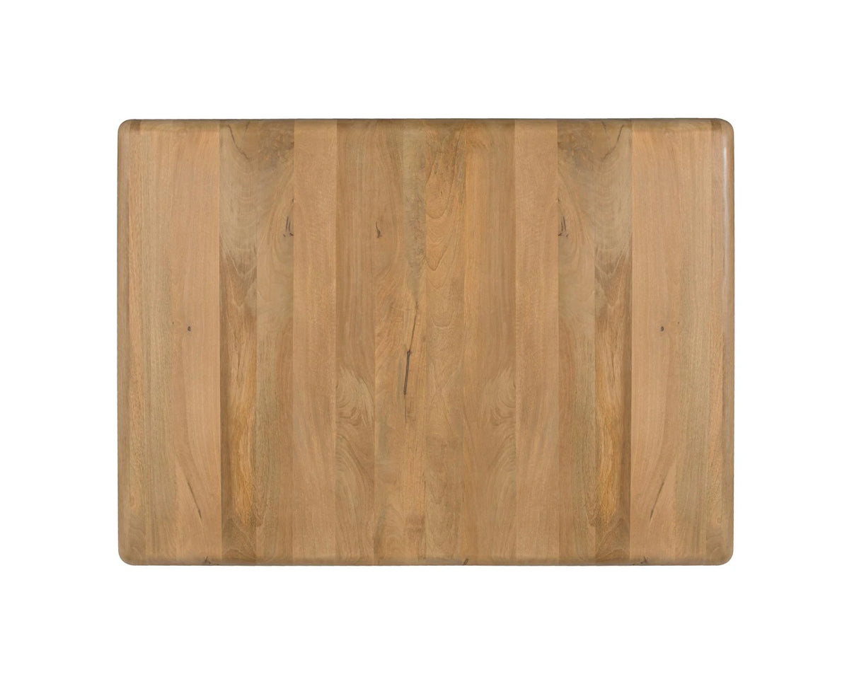 Giner and Colomer - Smooth Mango Wood Headboard (165 cm) With Half-Round Edges