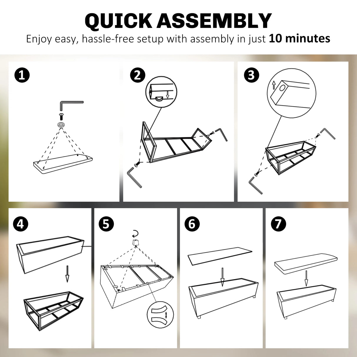 HOMCOM 84L Corduroy Storage Ottoman - Grey