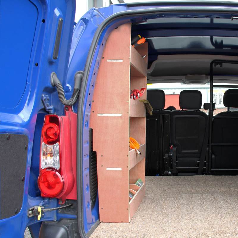 11sqm Silver Grey Van Lining & Citroen Berlingo Racking Unit