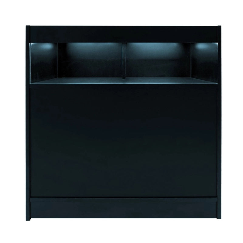 LED Retail Shop Counter B900 - Black
