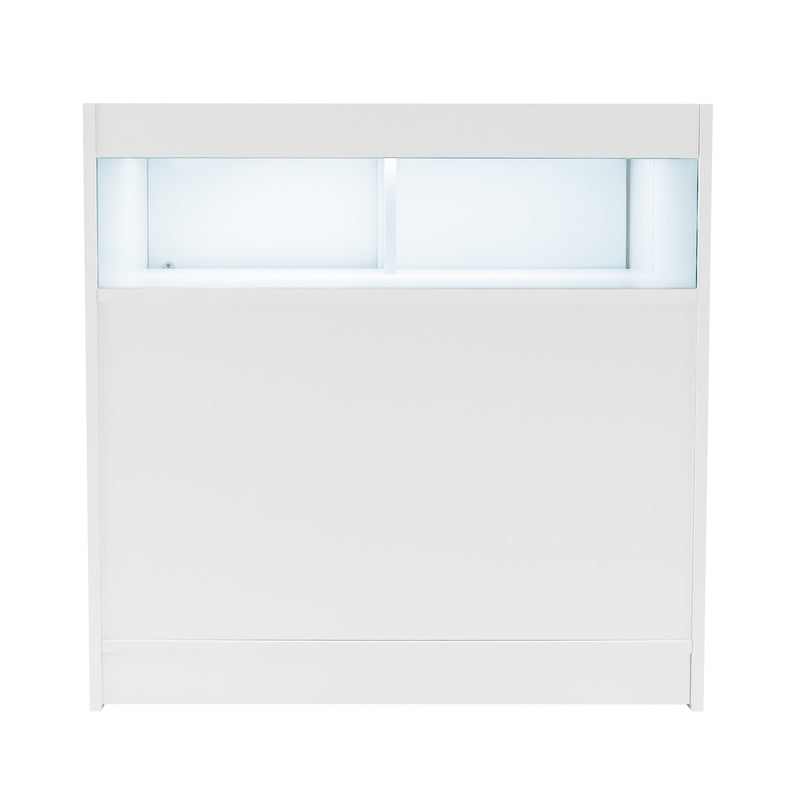 LED Retail Shop Counter B900 - White