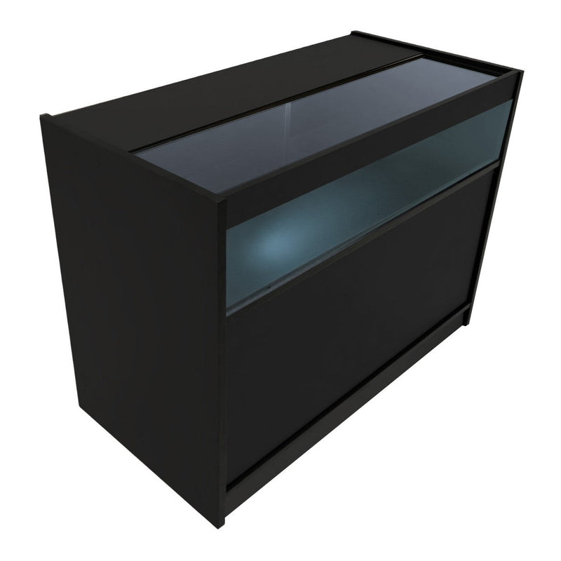 LED Retail Shop Counter B1200 - Black