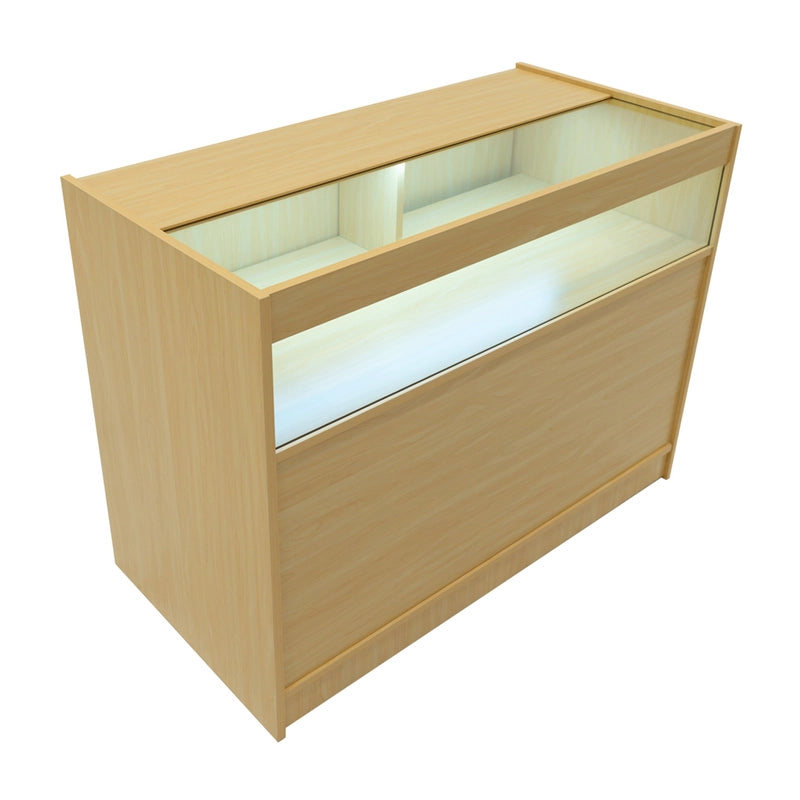 LED Retail Shop Counter B1200 - Maple
