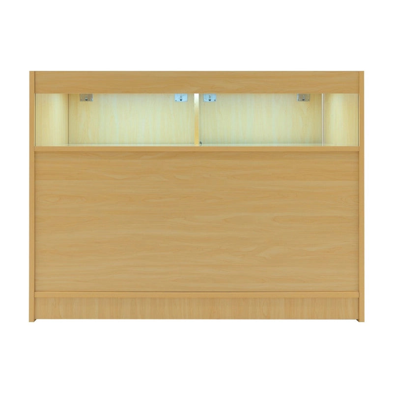 LED Retail Shop Counter B1200 - Maple