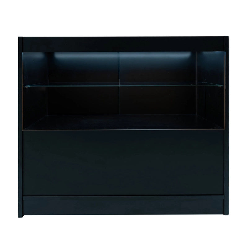 C1200 LED Shop Counter Black