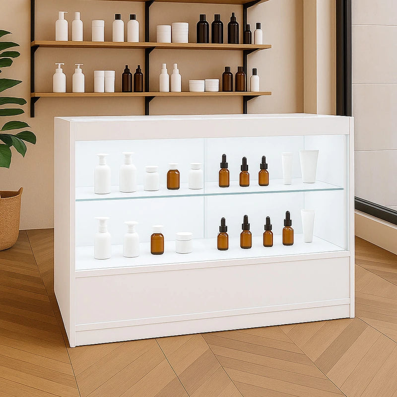 LED Retail Shop Counter C1200 - White