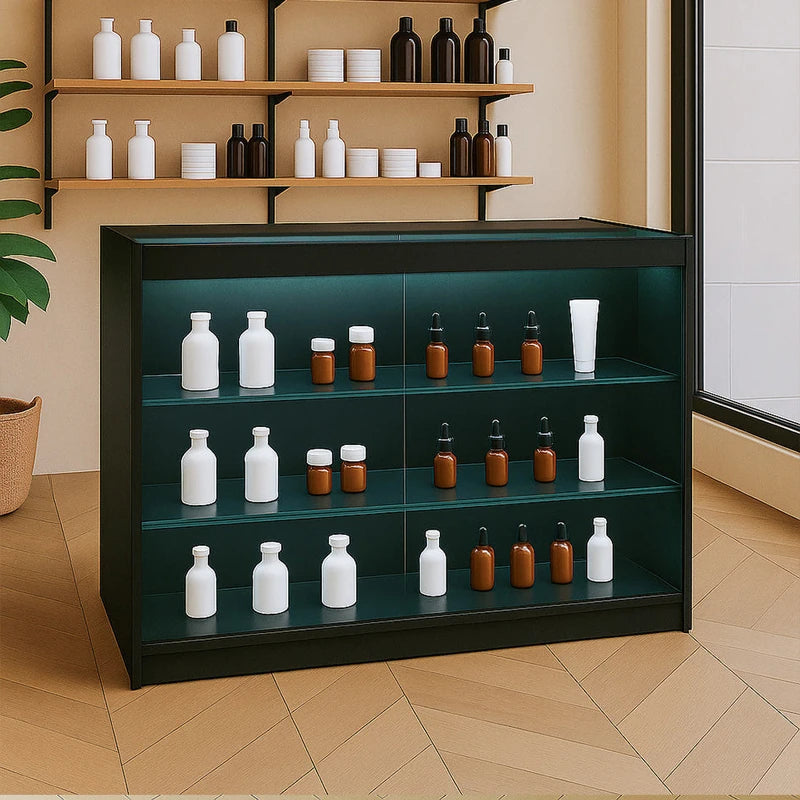 LED Retail Shop Counter K1200 - Black