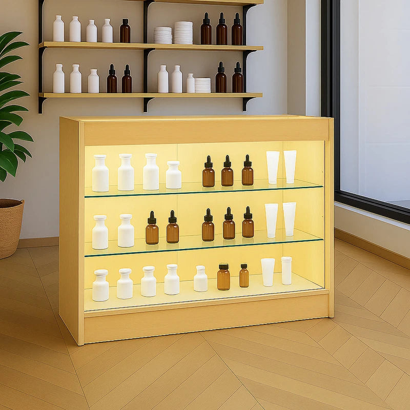 LED Retail Shop Counter K1200 - Maple