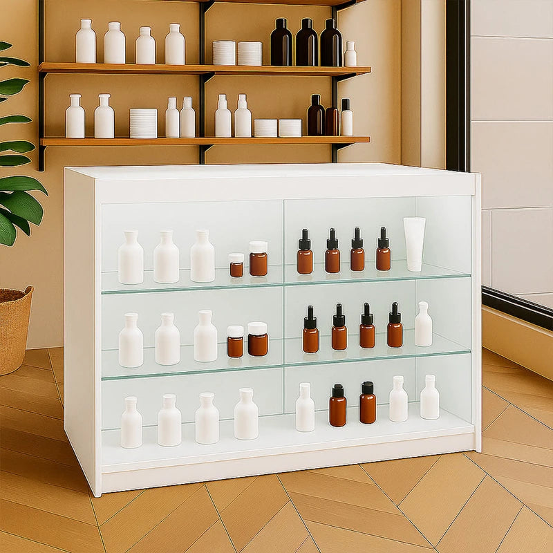 LED Retail Shop Counter K1200 - White