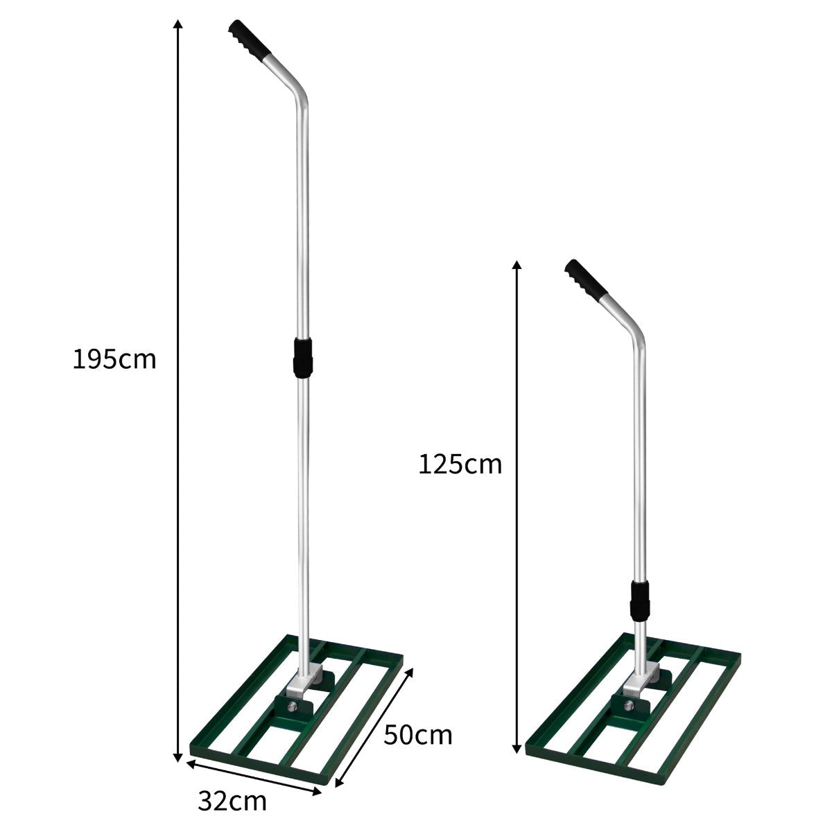 T-Mech Lawn Leveller 50cm Green