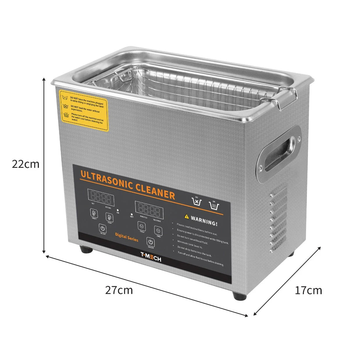 T-Mech Ultrasonic Cleaner 3L