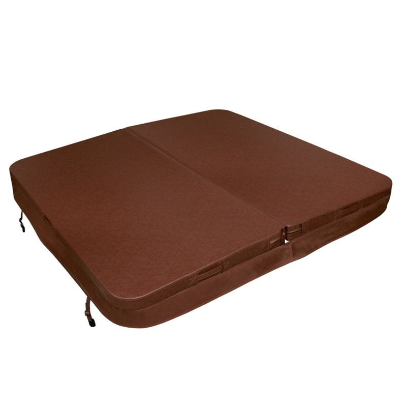 2m Hot Tub Spa Cover Brown