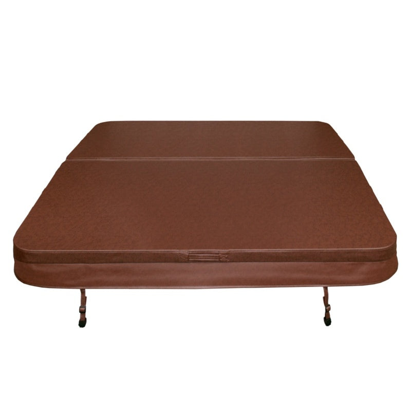 2m Hot Tub Spa Cover Brown