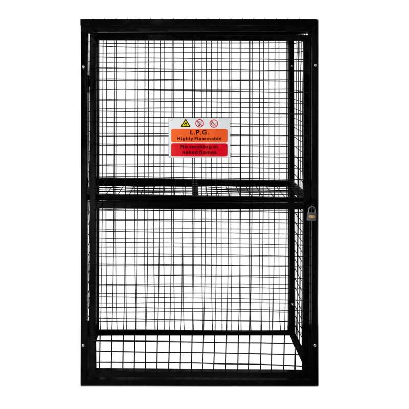 Gas Bottle Collapsible Mesh Cage 184 x 116 x 57cm