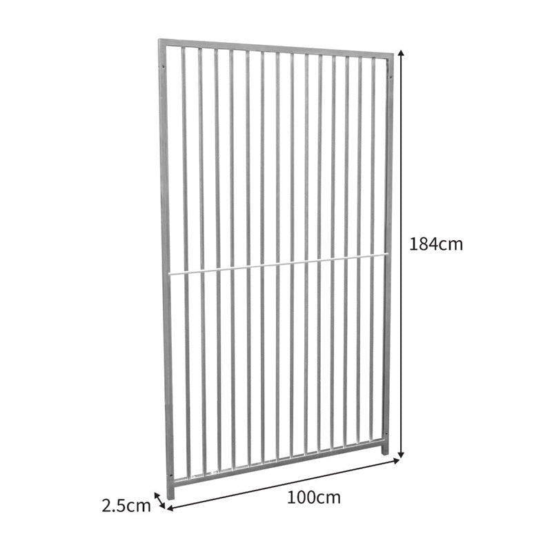 1m Dog Run Panel 5cm Bar Spacing