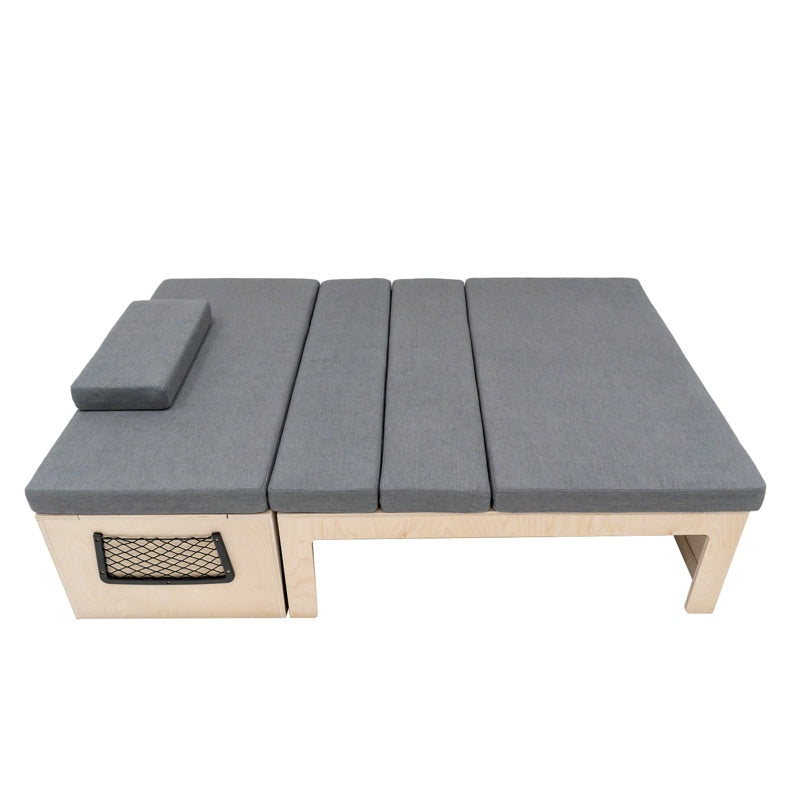 L-Shaped Camper Van Bed