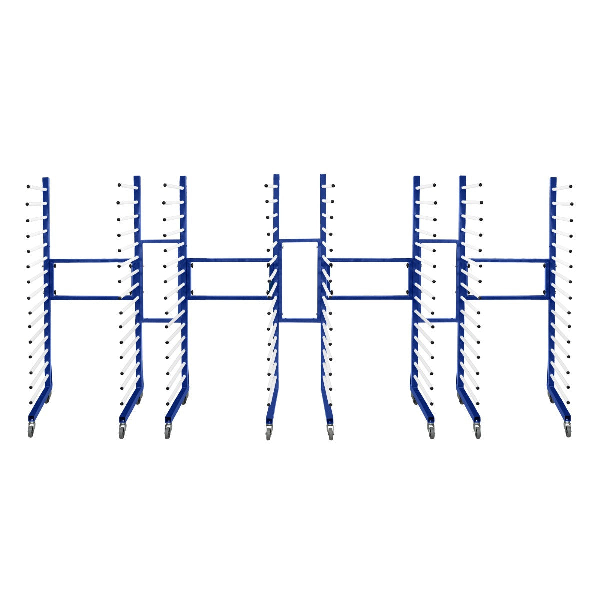 Combi Spray Drying Rack Trolley x 4 & 3 Connectors
