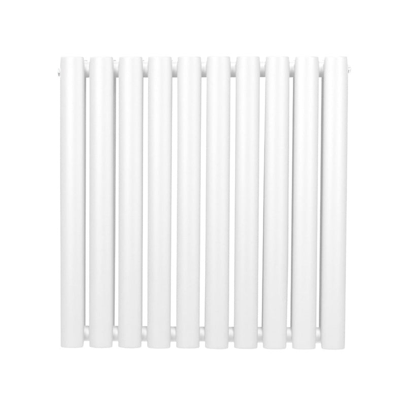 Oval Column Radiator 600mm x 600mm - White