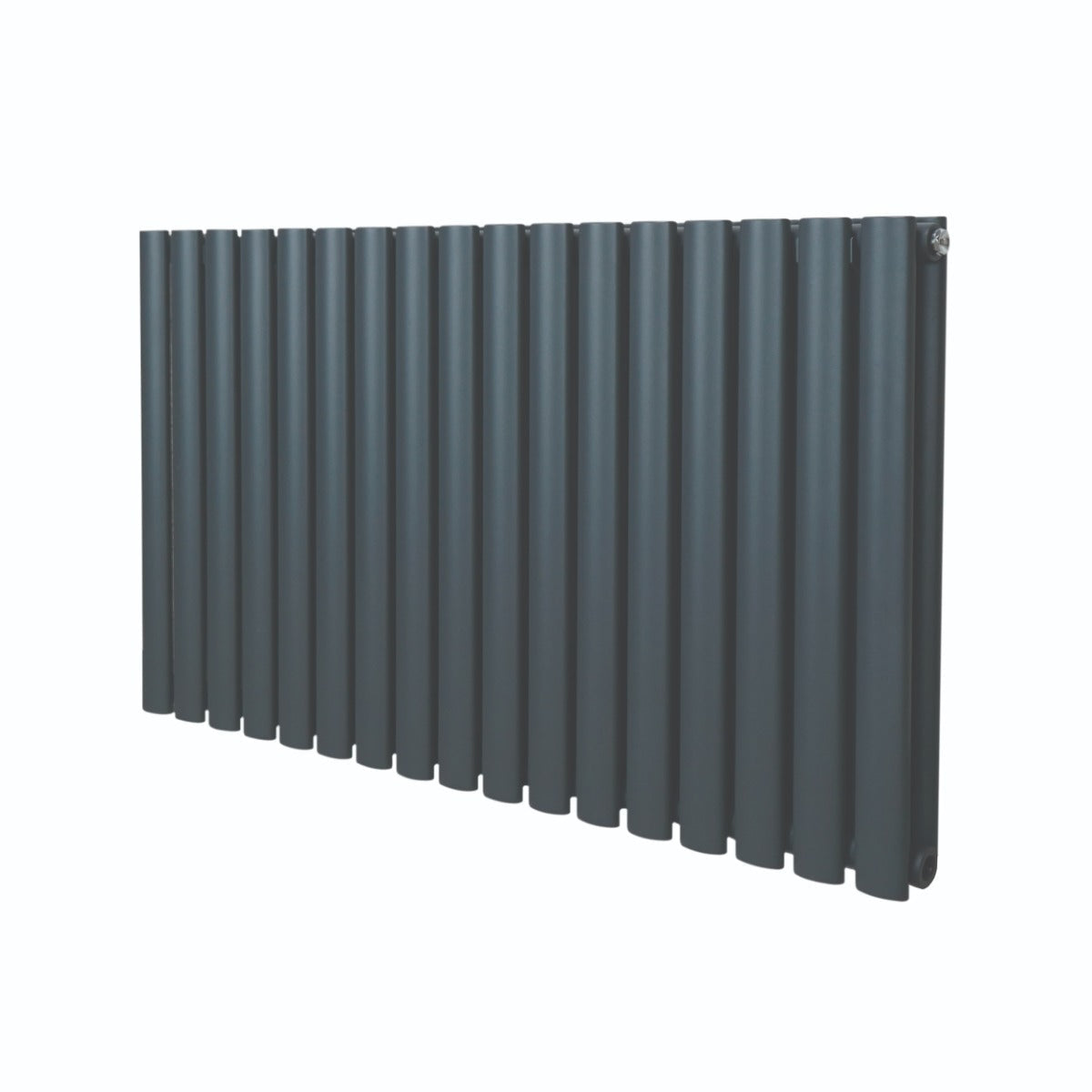 Oval Column Radiator 600mm x 1020mm Anthracite Grey