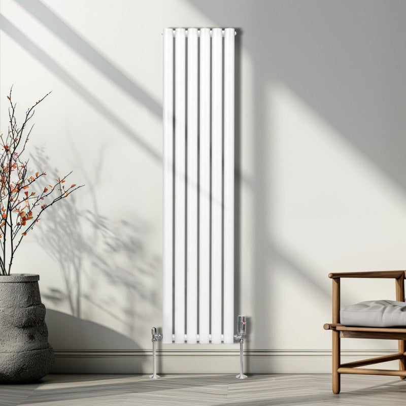 Oval Column Radiator 1600mm x 360mm White