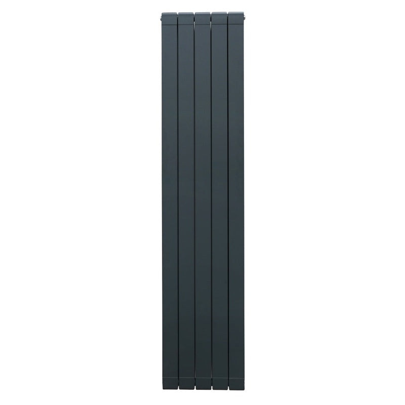 Aluminium Radiator 1800mm x 395mm Anthracite Grey