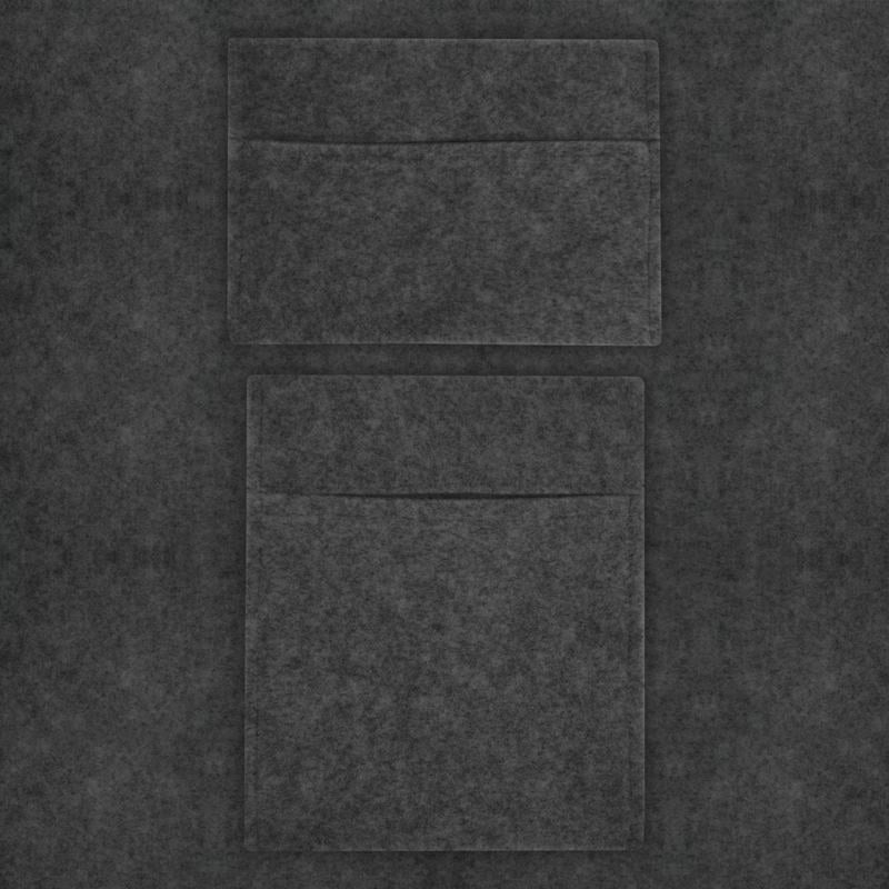 Van Carpet Lining & Storage Pouches - Anthracite Grey