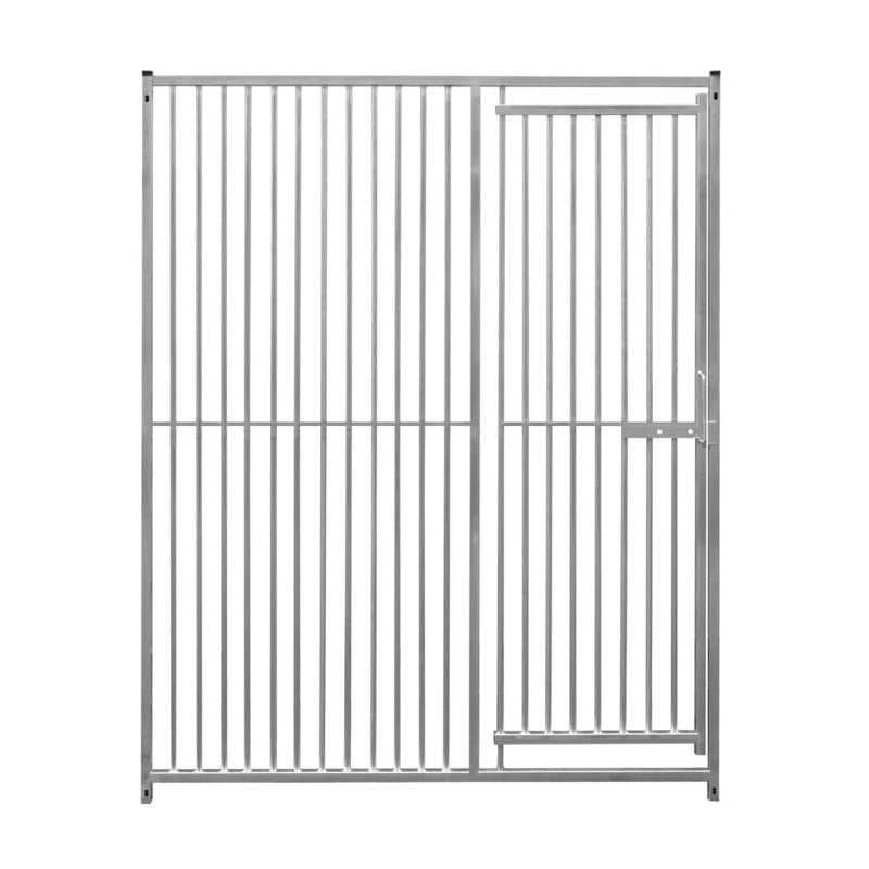 1.5m Dog Run Panel With Door 5cm Bar Spacing