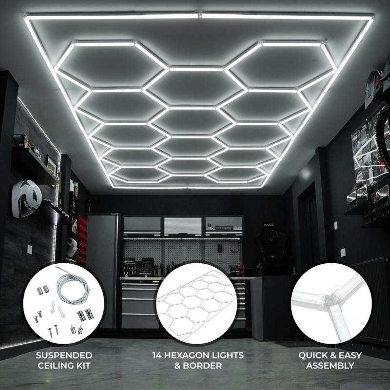 Hexagon LED Lighting x 14