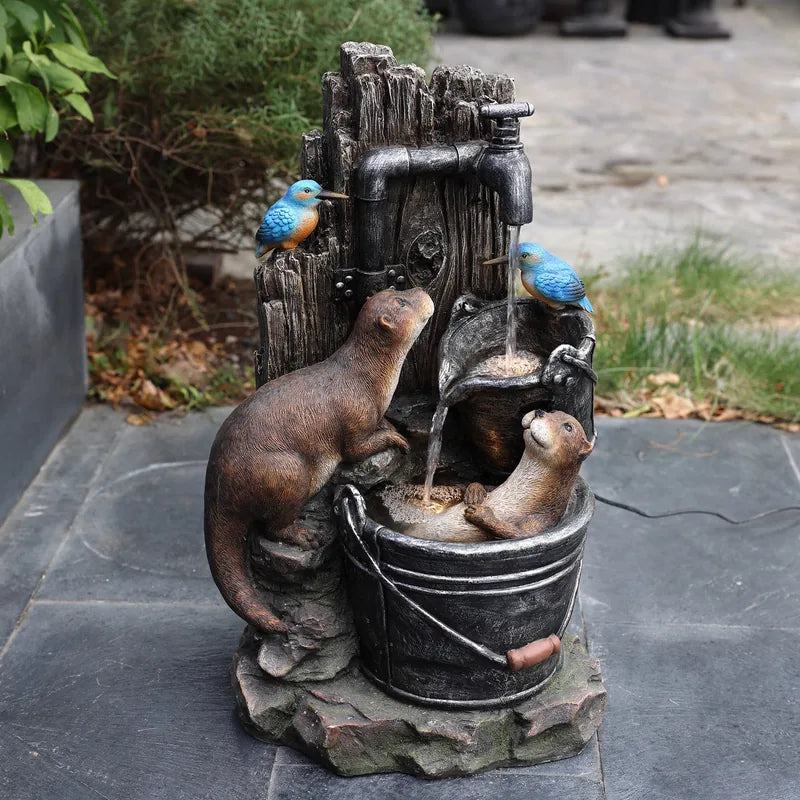 Electric Water Feature - Otter Oasis