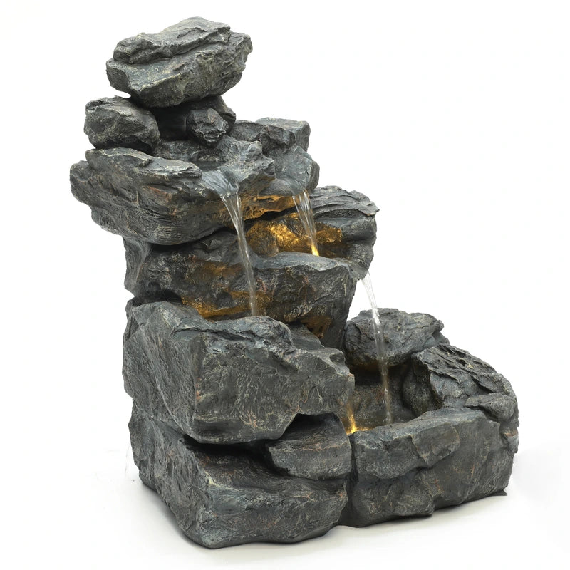 Electric Water Feature - Rustic Rapids