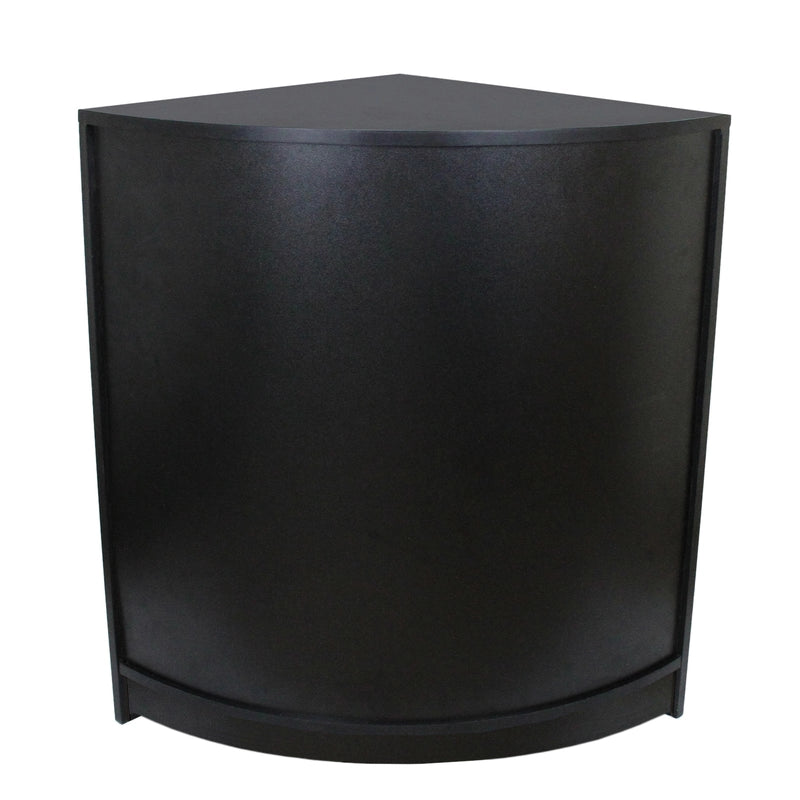 Retail Shop Corner Counter CM60 - Black