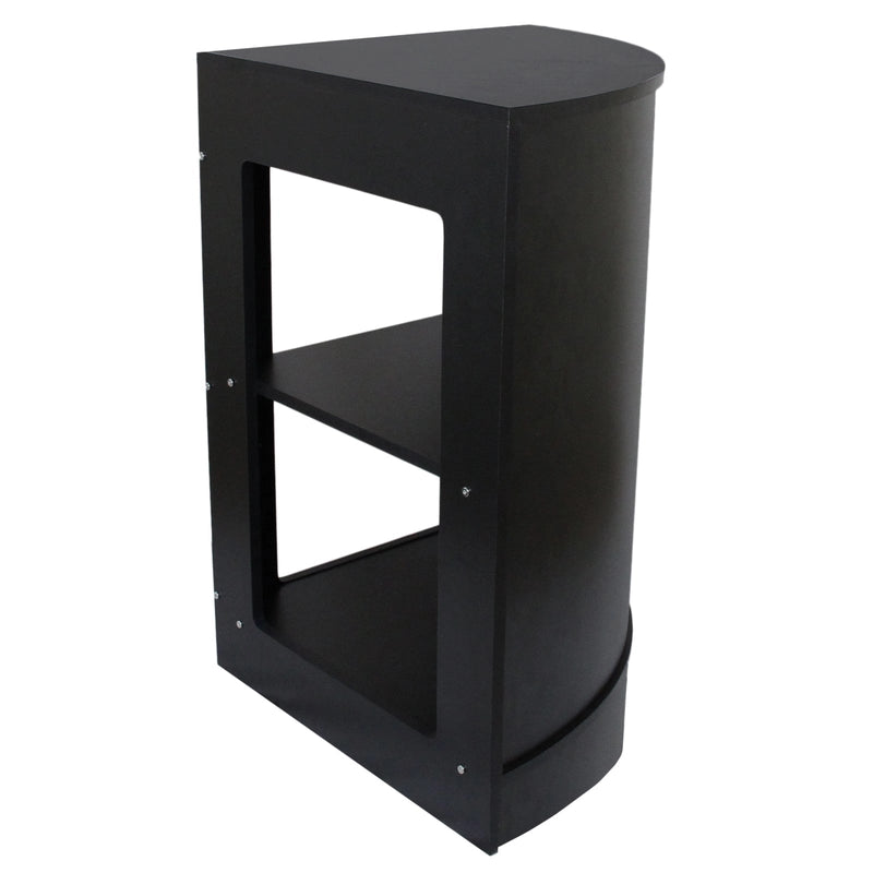 Retail Shop Corner Counter CM60 - Black