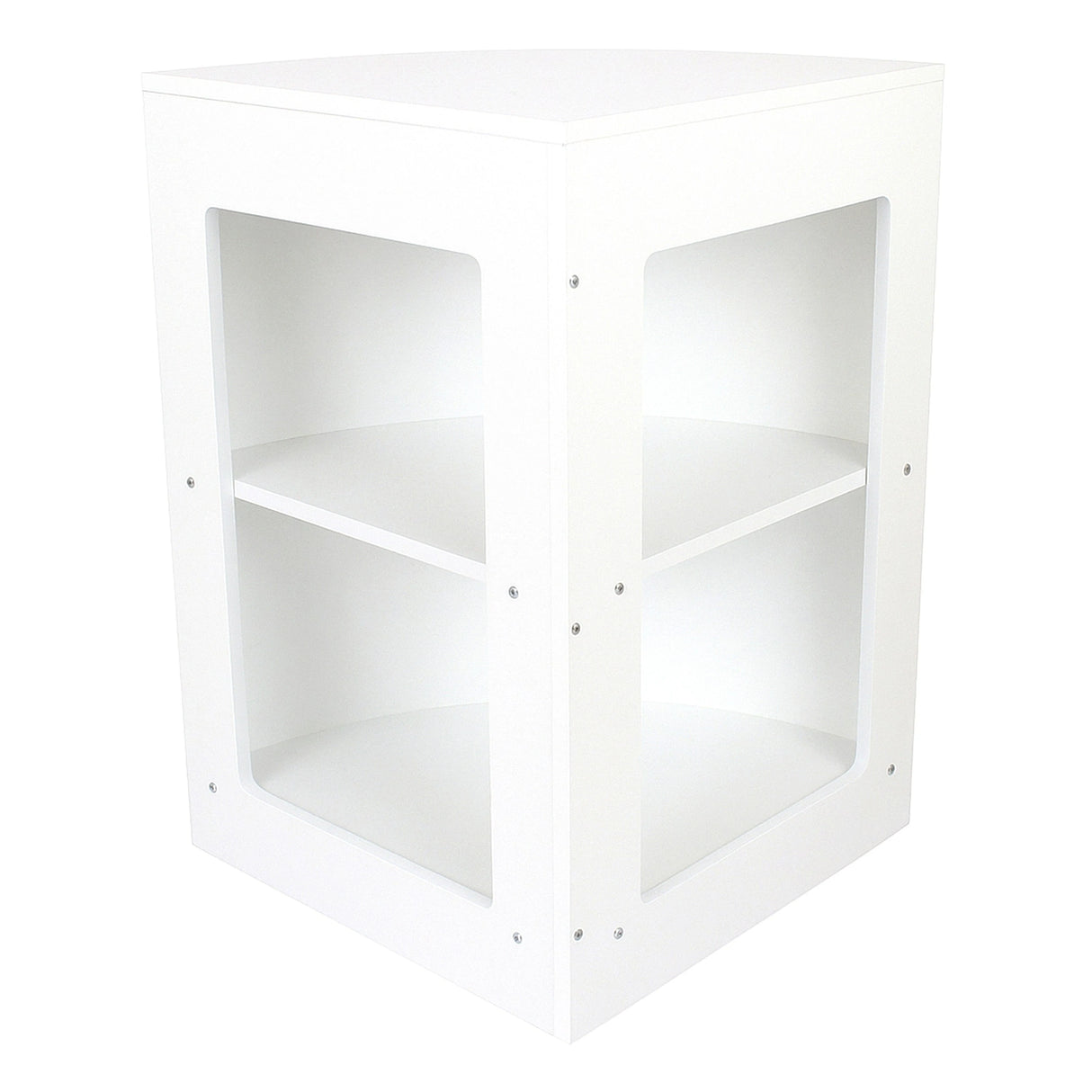 Retail Shop Corner Counter CM60 - White