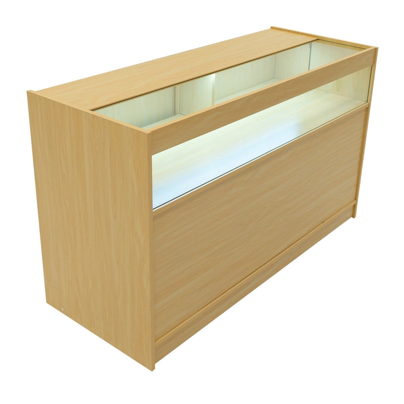 LED Retail Shop Counter B1500 - Maple