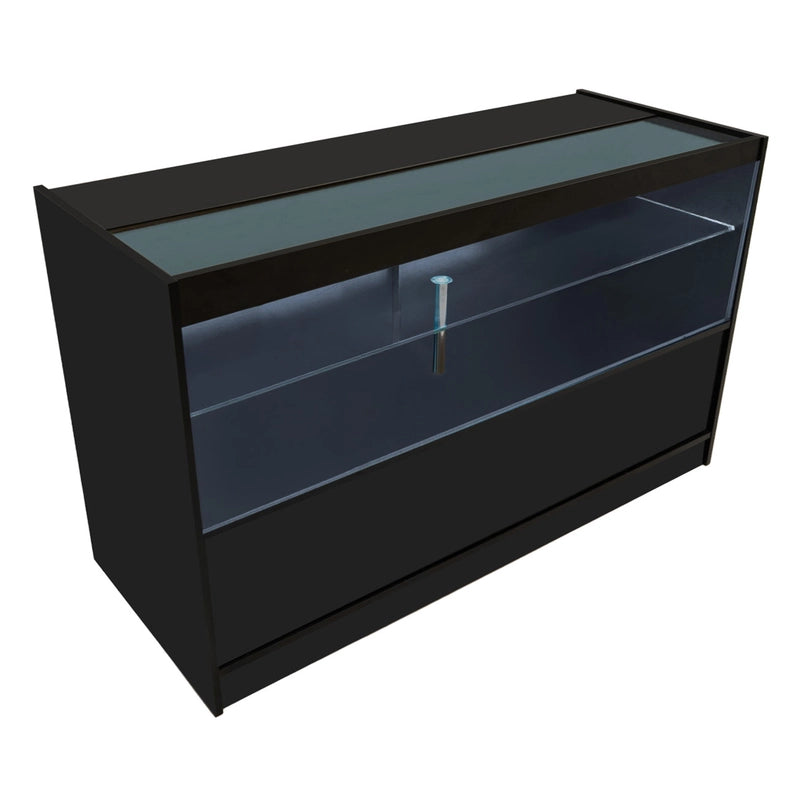 LED Retail Shop Counter C1500 - Black
