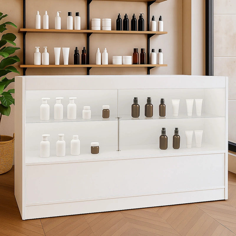 LED Retail Shop Counter C1500 - White