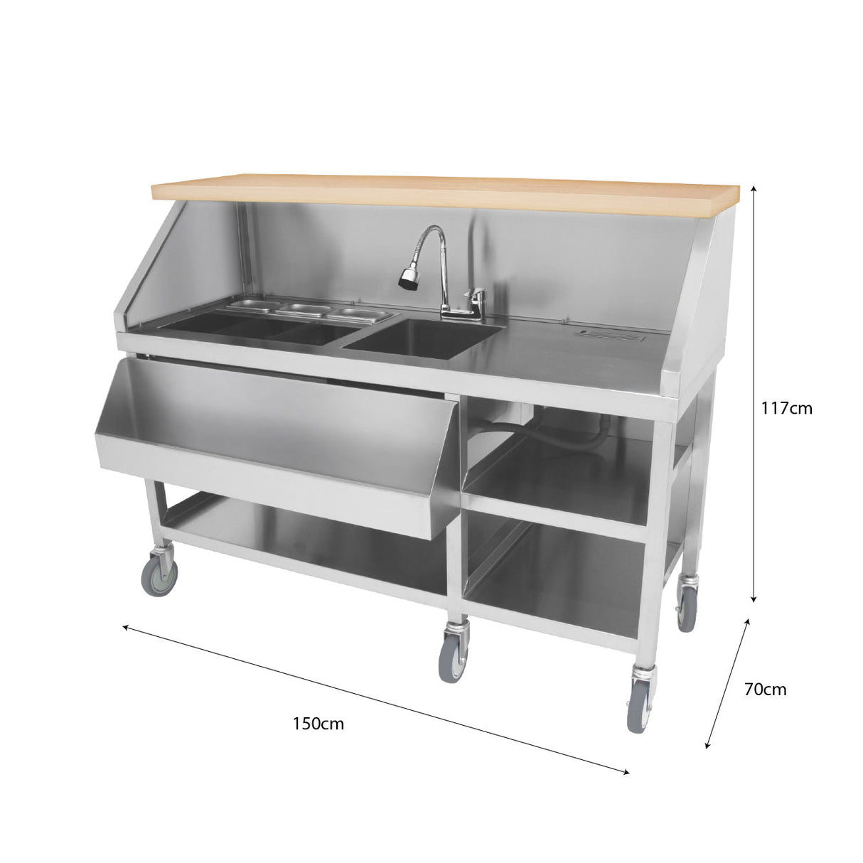 Mobile Cocktail Bar Station