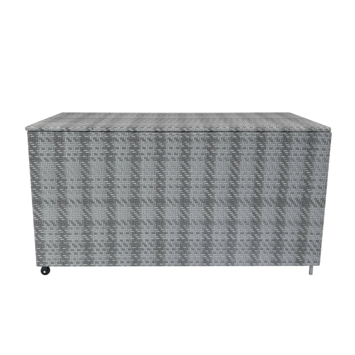 Rattan Modular 7 Piece Furniture Set & 700L Storage Box - Grey