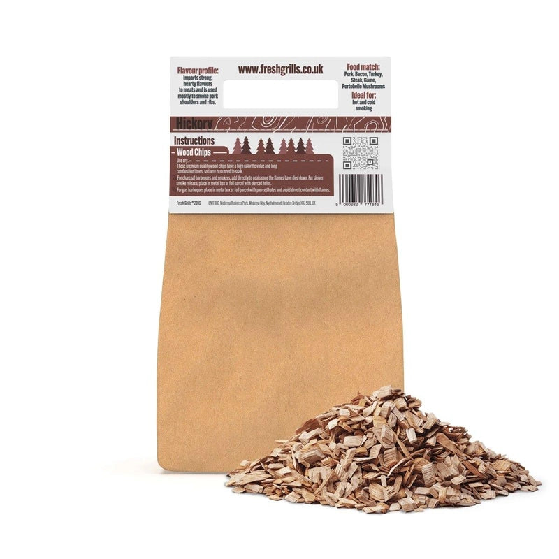 BBQ Smoking Wood Chunks, Pellets & Chips x 500 Packs