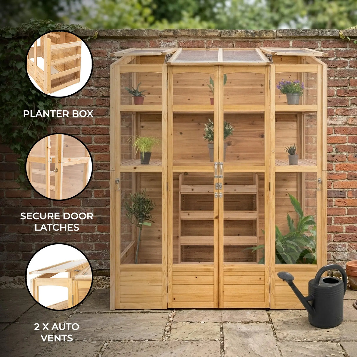 Victorian Greenhouse - Natural